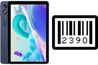 How to find the serial number on Umidigi G2 Tab