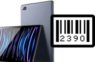 How to find the serial number on Veidoo 10 inch WIFI Tablet