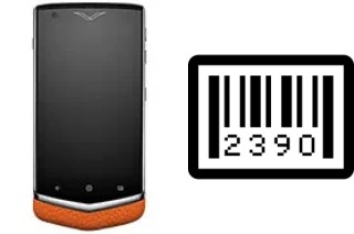 How to find the serial number on Vertu Constellation 2013