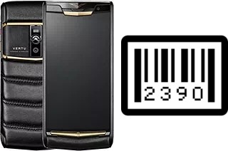 How to find the serial number on Vertu Signature Touch (2015)