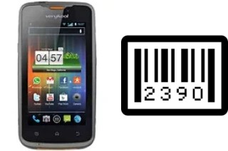 How to find the serial number on verykool RS90