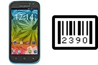 How to find the serial number on verykool s4510 Luna