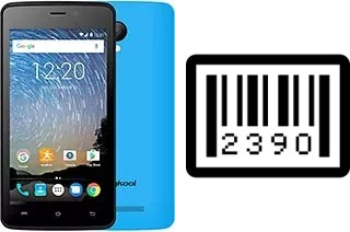 How to find the serial number on verykool s4513 Luna II