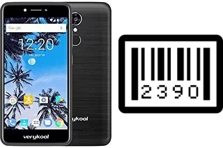 How to find the serial number on verykool s5200 Orion