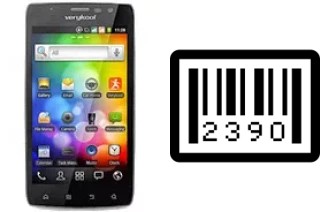 How to find the serial number on verykool s757