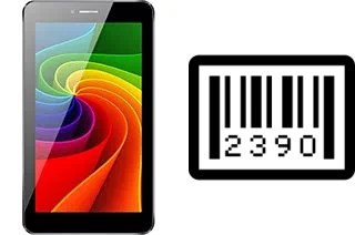 How to find the serial number on verykool T7440 Kolorpad II