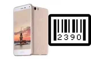 How to find the serial number on Vestel Venus V3 5070