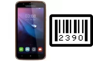 How to find the serial number on Videocon Graphite V45DB