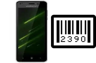 How to find the serial number on Videocon Graphite V45DD