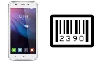 How to find the serial number on Videocon Infinium Z45 Dazzle