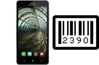 How to find the serial number on Videocon Krypton V50DA