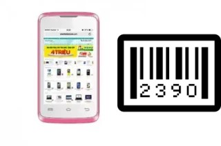 How to find the serial number on Viettel V8411