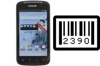 How to find the serial number on Vinus V8 Note