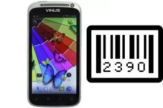 How to find the serial number on Vinus V9