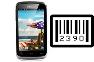 How to find the serial number on Vinus VS8000