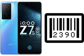 How to find the serial number on vivo iQOO Z7s