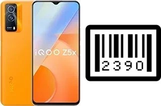 How to find the serial number on vivo iQOO Z5x