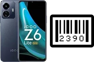 How to find the serial number on vivo iQOO Z6 Lite