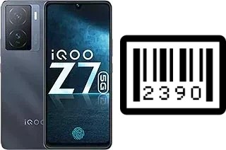 How to find the serial number on vivo iQOO Z7