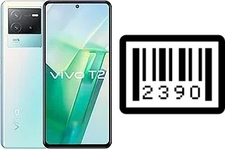 How to find the serial number on vivo T2