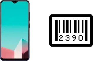 How to find the serial number on Vivo U1