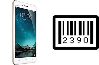 How to find the serial number on vivo V3