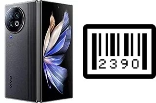 How to find the serial number on vivo X Fold2