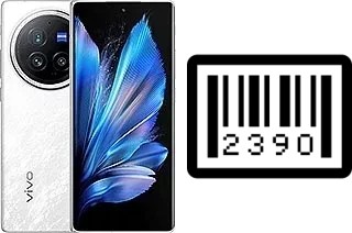 How to find the serial number on vivo X Fold3 Pro