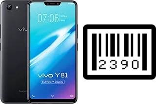 How to find the serial number on vivo Y81