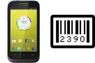 How to find the serial number on Vodafone Smart III 975