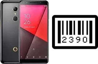 How to find the serial number on Vodafone Smart N9