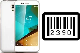 How to find the serial number on Vodafone Smart prime 7