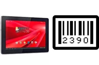 How to find the serial number on Vodafone Smart Tab II 10