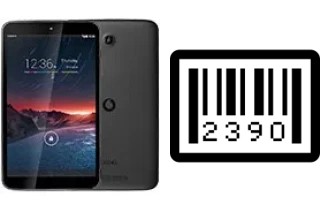 How to find the serial number on Vodafone Smart Tab 4G