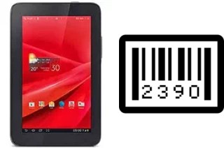 How to find the serial number on Vodafone Smart Tab II 7