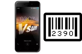 How to find the serial number on Vsun Race