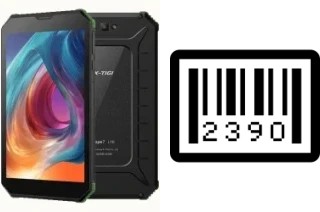 How to find the serial number on X-TIGI HOPE 7 LTE