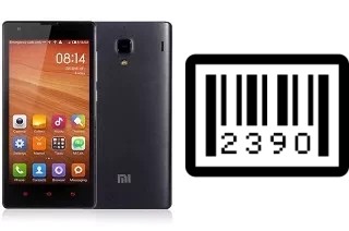 How to find the serial number on Xiaomi Redmi 1S