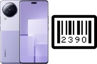 How to find the serial number on Xiaomi Civi 3