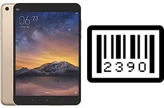 How to find the serial number on Xiaomi Mi Pad 2