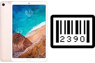 How to find the serial number on Xiaomi Mi Pad 4 Plus