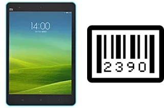 How to find the serial number on Xiaomi Mi Pad 7.9