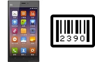 How to find the serial number on Xiaomi Mi 3 TD