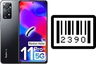 How to find the serial number on Xiaomi Redmi Note 11 Pro+ 5G