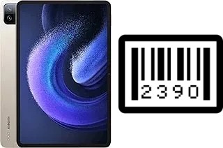 How to find the serial number on Xiaomi Pad 6 Pro