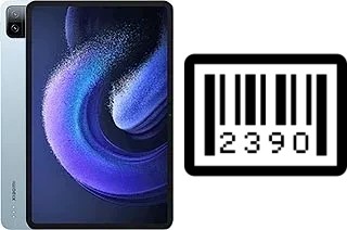 How to find the serial number on Xiaomi Pad 6