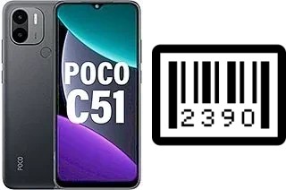 How to find the serial number on Xiaomi Poco C51