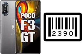 How to find the serial number on Xiaomi Poco F3 GT