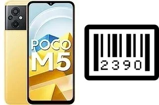 How to find the serial number on Xiaomi Poco M5