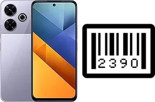 How to find the serial number on Xiaomi Poco M6 4G